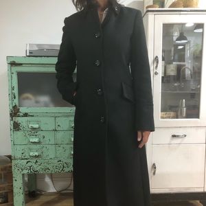 Long black coat